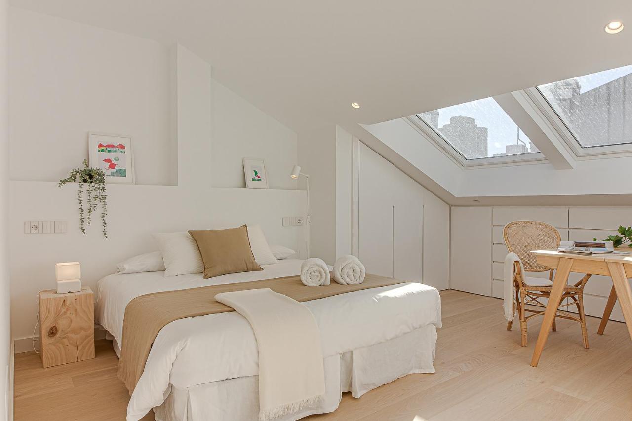 Ferienwohnung Riazor Deluxe Penthouse A Coruña Exterior foto
