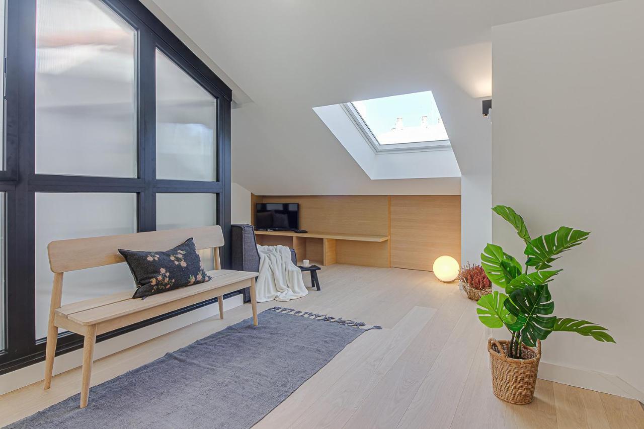 Ferienwohnung Riazor Deluxe Penthouse A Coruña Exterior foto